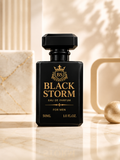 Black Storm Eau De Parfum for Men | Premium Long-Lasting Perfume | 50ml | Crazy Genzy Collection