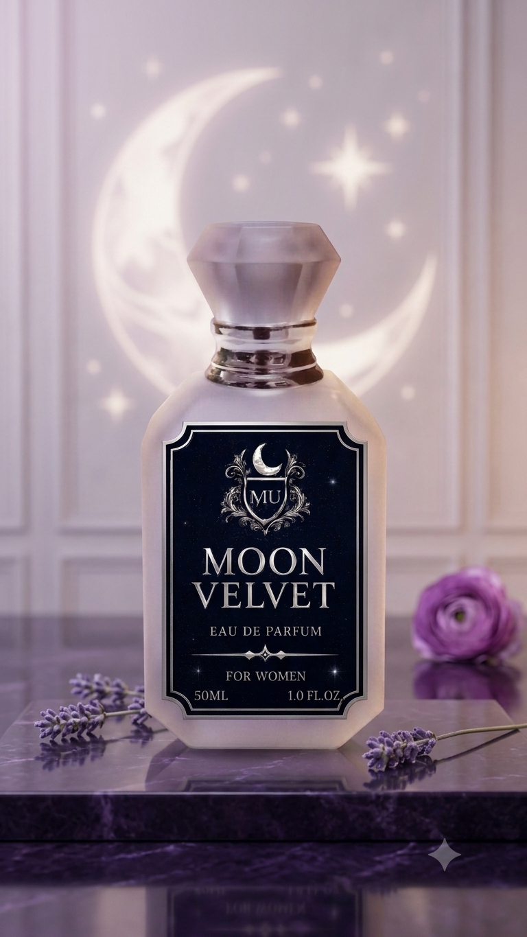 🌙 Moon Velvet – Premium Eau De Parfum for Women Luxury That Stays With You. Elegance That Speaks for Itself.